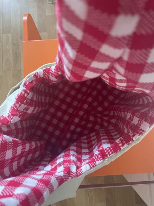 Džínová upcycle kabelka — foto 5