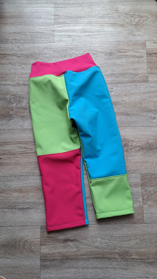 Softshellové kalhoty mint — foto 3