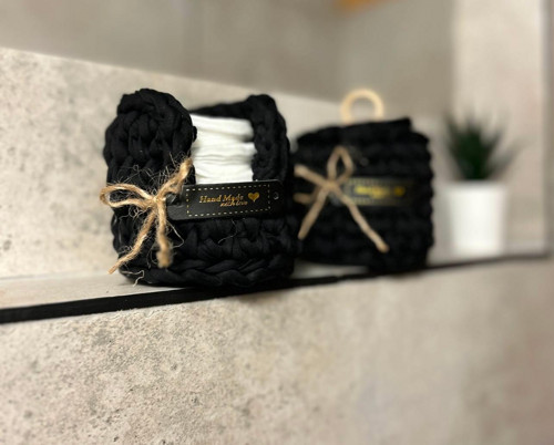 Háčkovaný košík — foto 4