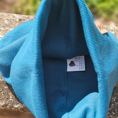 48–62 cm | Beanie – petrol zelená — foto 3