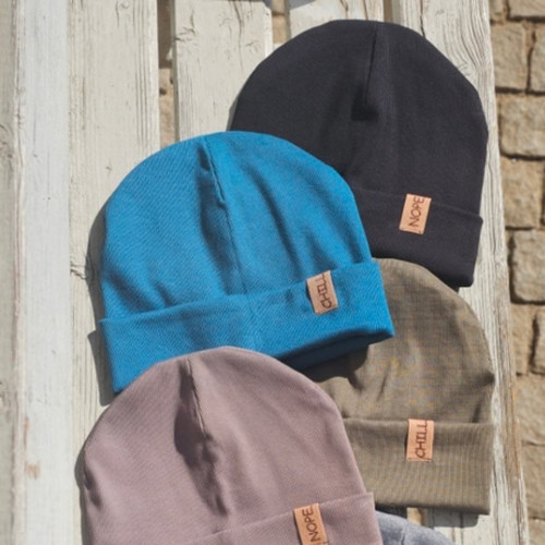 48–62 cm | Beanie – petrol zelená — foto 5