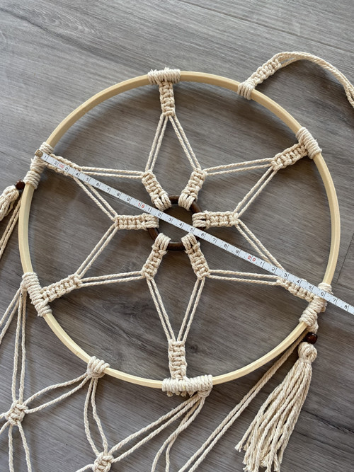 Přírodní lapač snů - macramé — foto 4