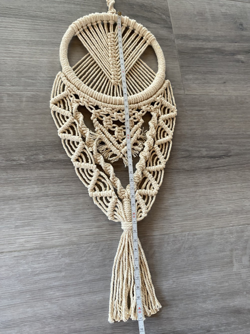 Přírodní lapač snů - macramé — foto 3