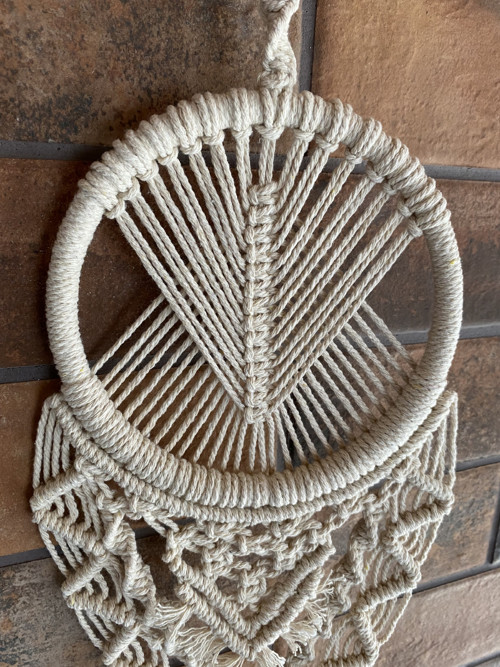 Přírodní lapač snů - macramé — foto 2