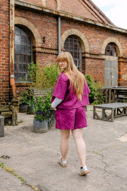 Lněná dámská košile ,,Sumire” — foto 2