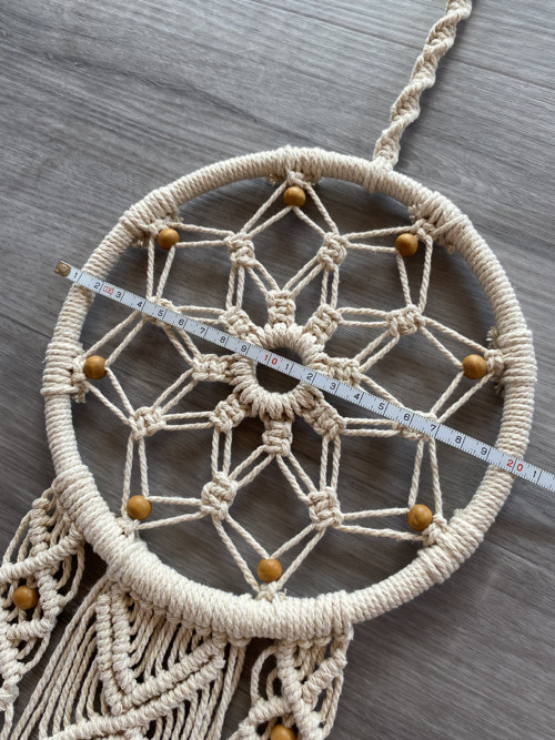 Přírodní lapač snů - macramé — foto 6