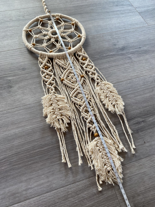 Přírodní lapač snů - macramé — foto 5