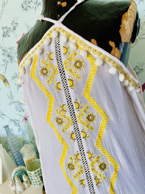 Tunika boho výšivka&třásně — foto 3