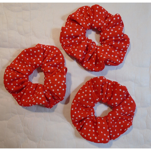Scrunchie gumička malé puntíky — foto 2
