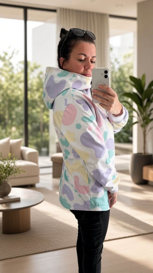 Softshellová bunda s fleesem S/M — foto 2