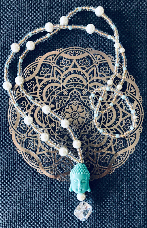 Perlový Buddha Náhrdelník — foto 3