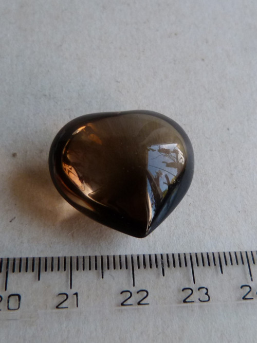 Srdíčko záhněda - 2,4 cm - Extra — foto 3
