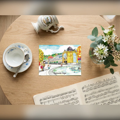Pohlednice - Cestujeme - Mariánské Lázně — foto 2