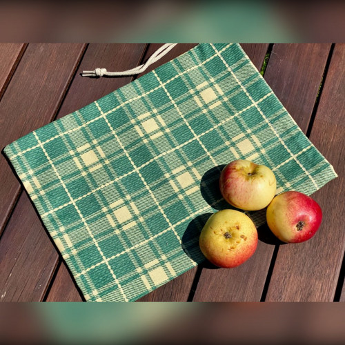 Set 2 bavlněných sáčků v zelené — foto 2