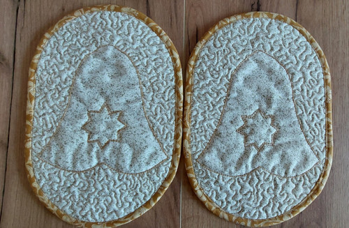 Vánoční oválné prostírání — foto 3