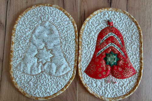 Vánoční oválné prostírání — foto 2