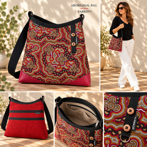 Australian ABORIGINAL BAG *** PARROT® — foto 3