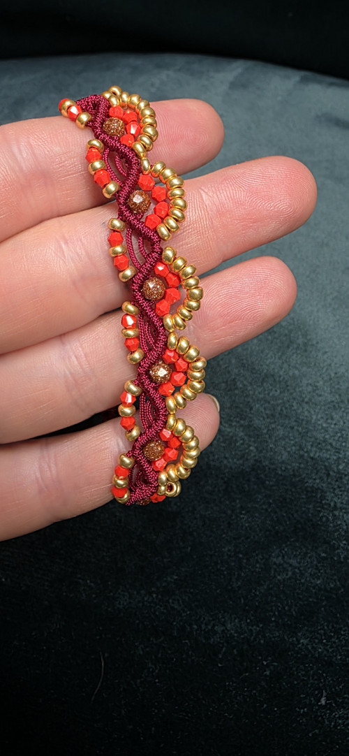 Ruby Sunset Macrame — foto 2