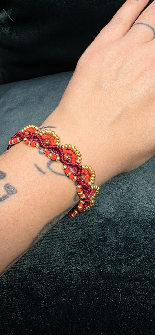 Ruby Sunset Macrame — foto 3