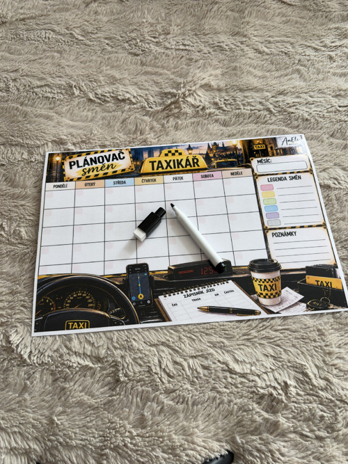 Plánovač směn – Taxikář — foto 2