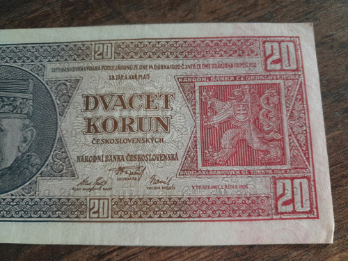 20 korun 1926 — foto 6