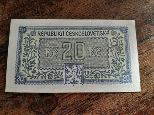 20 korun 1945 Borovský — foto 4