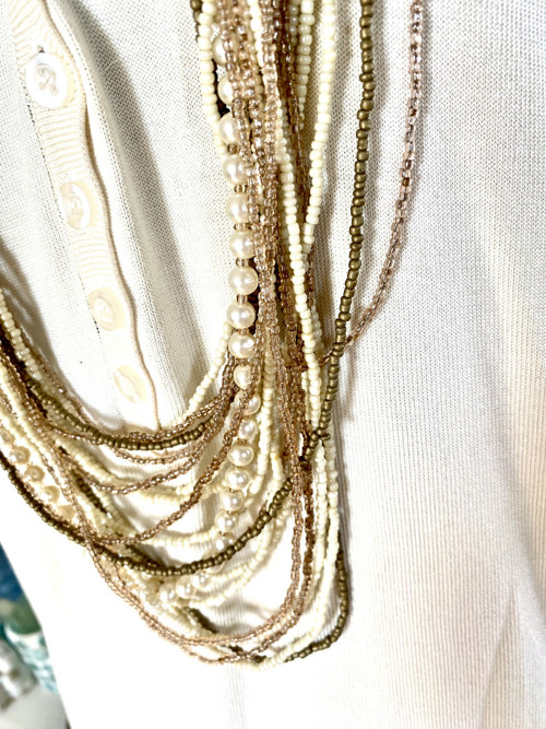 Náhrdelník vintage elegantní — foto 4