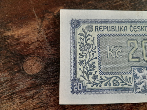 20 korun 1945 Borovský — foto 5