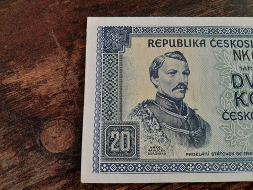 20 korun 1945 Borovský — foto 2