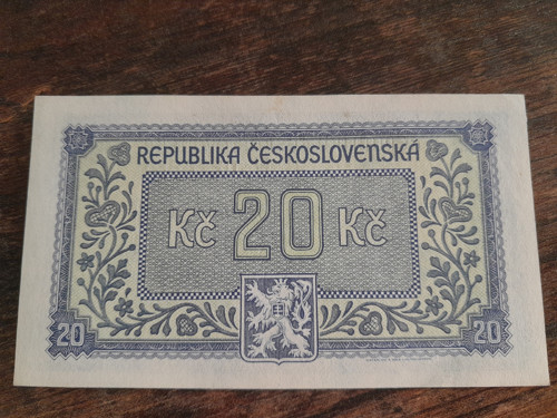 20 korun 1945 Borovský — foto 4