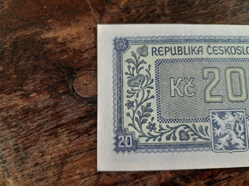 20 korun 1945 Borovský — foto 5