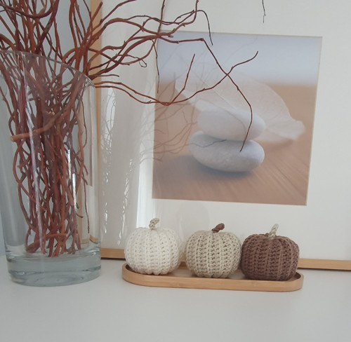 HÁČKOVANÉ DÝNĚ - SET 3 KS BEZ TÁCKU — foto 2