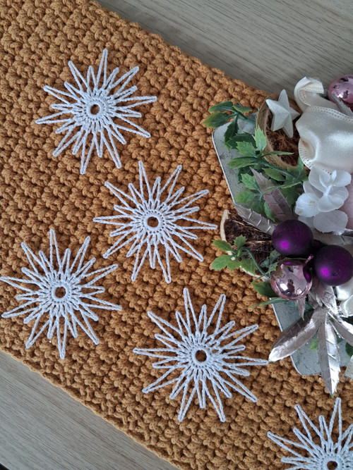 Vánoční vločka, hvězdička — foto 3