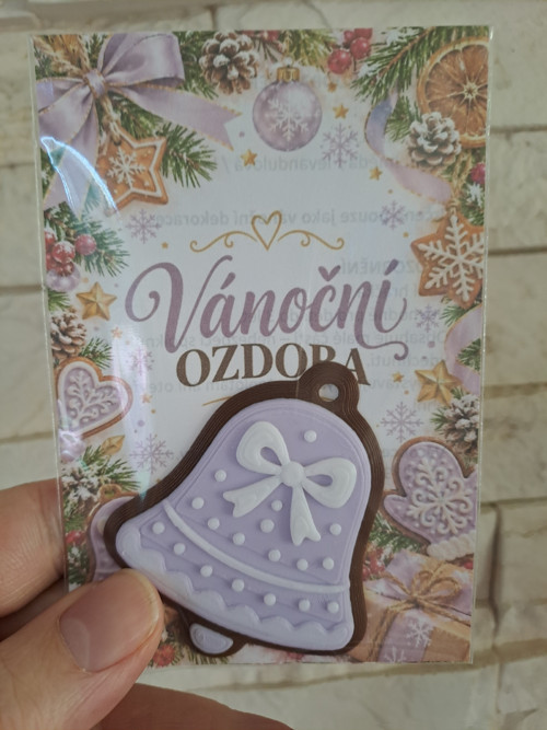 Vánoční ozdoby s polevou - Zvoneček — foto 2