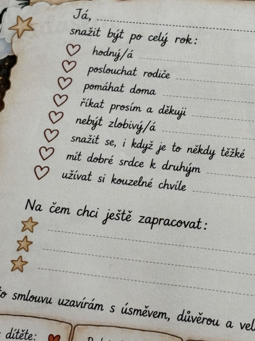 Smlouva S Mikulášem, Andělem A Čertem – slib — foto 2