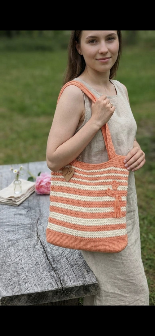 Háčkovaná taška — foto 3
