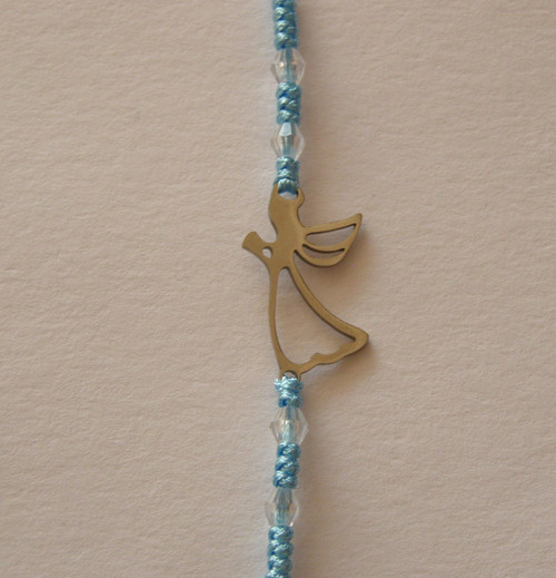 Shamballa náramek - nerez - Anděl — foto 3