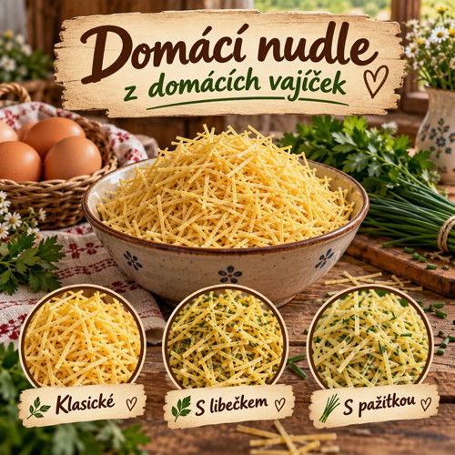 Domácí nudle — foto 2