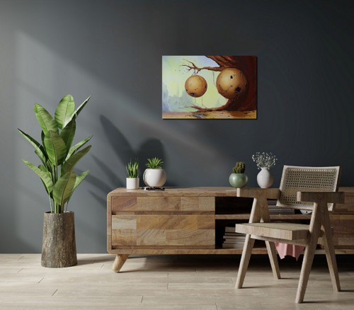 Pod stromem - 75x50 cm — foto 3