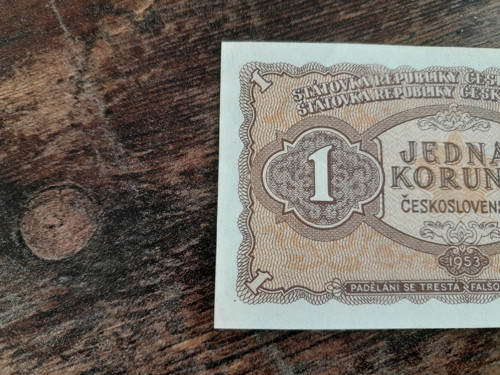 1 koruna 1953 — foto 2