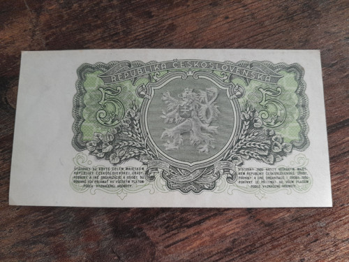 5 korun 1953 — foto 4