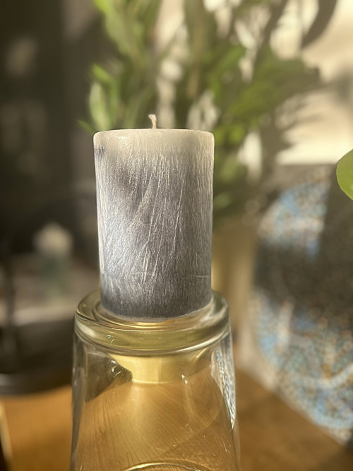 Krystalická svíčka s vůní bylin — foto 2