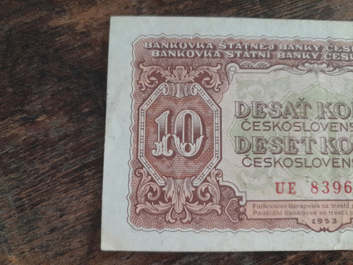 10 korun 1953 — foto 2