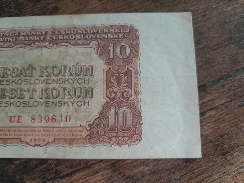 10 korun 1953 — foto 3