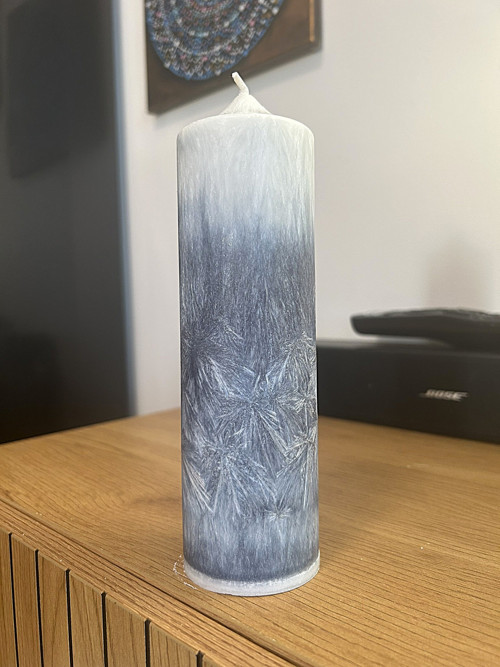 Krystalická svíčka s vůní bylin — foto 5