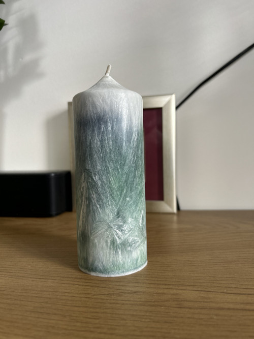 Krystalická svíčka s vůní bylin — foto 3