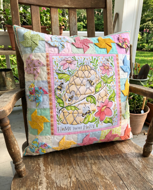 Velký polštář se včelkami :-) — foto 3