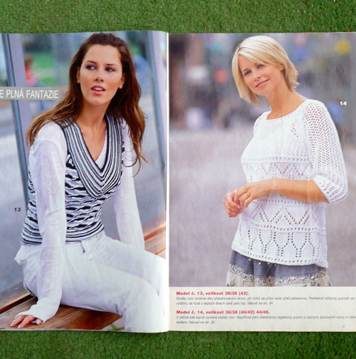 Sandra č.3/2006 - nejkrásnější pletené módní styly — foto 5