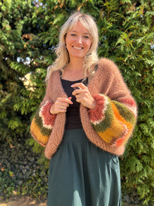 Mohérový cardigan Valerie — foto 2