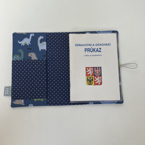 Obal na očkovací průkaz dinosauři — foto 4